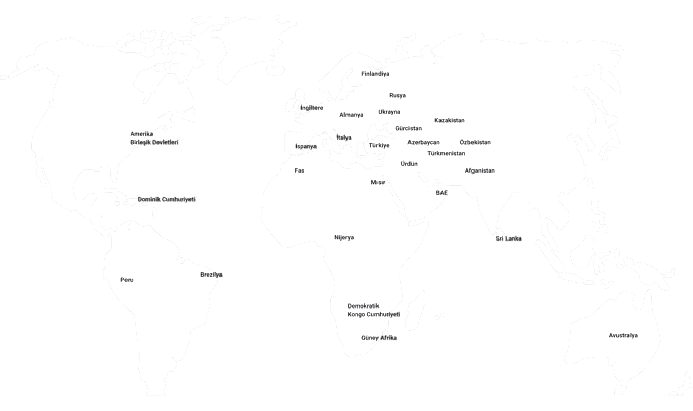 Dünyada Anadolu Testere Türkiye’den 6 kıtaya 50’den fazla ülkeye ihracat yapıyoruz.